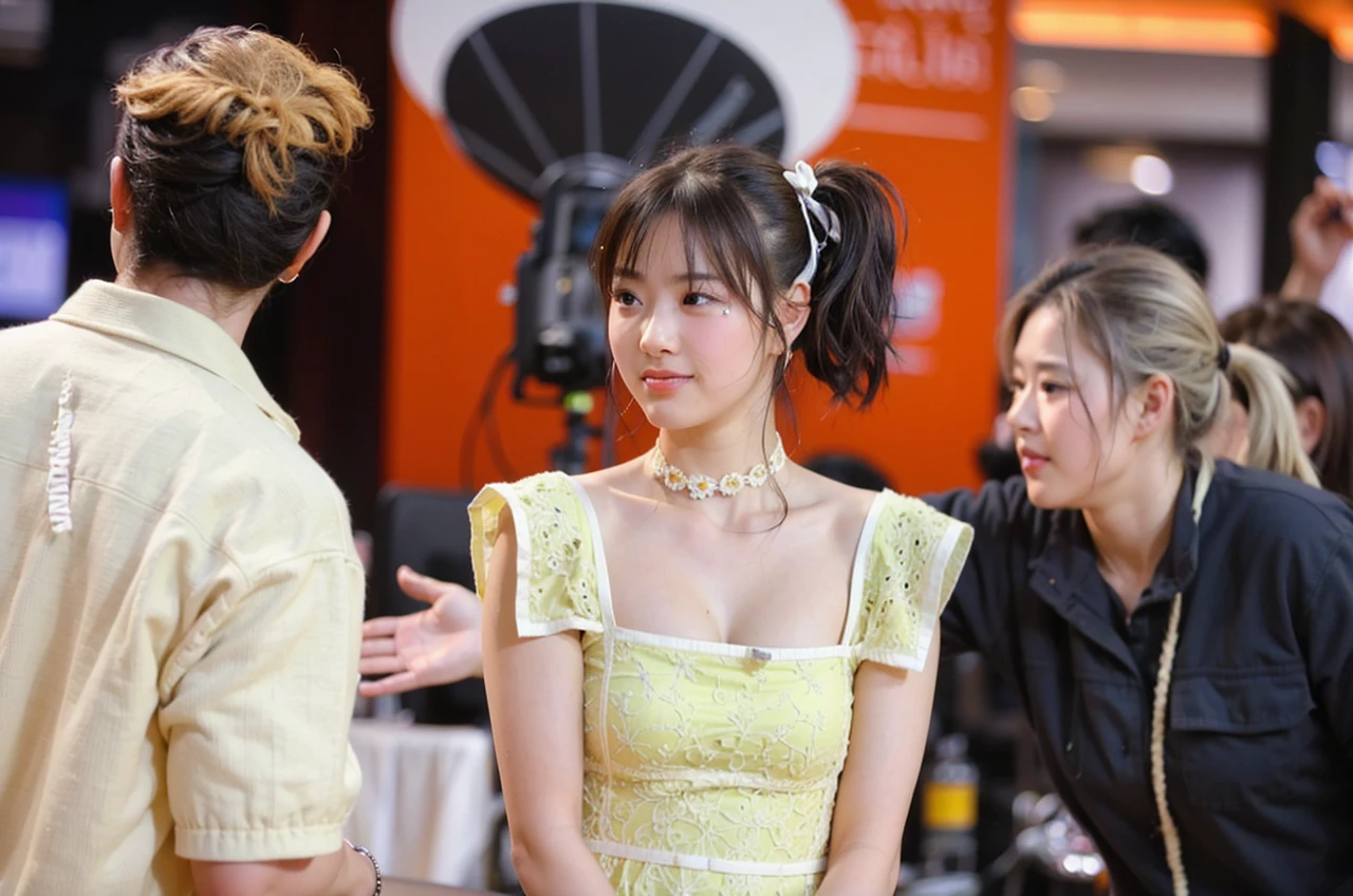 film grain, film \(style\), campus,
Emotional Portrait of a campus belle in ,
cinematic lighting,depth of field, bokeh,