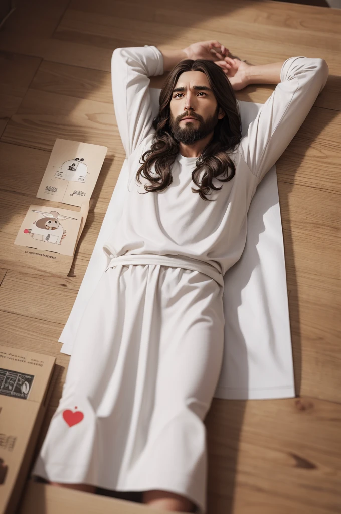 Create Jesus stickers (preference in illustration)