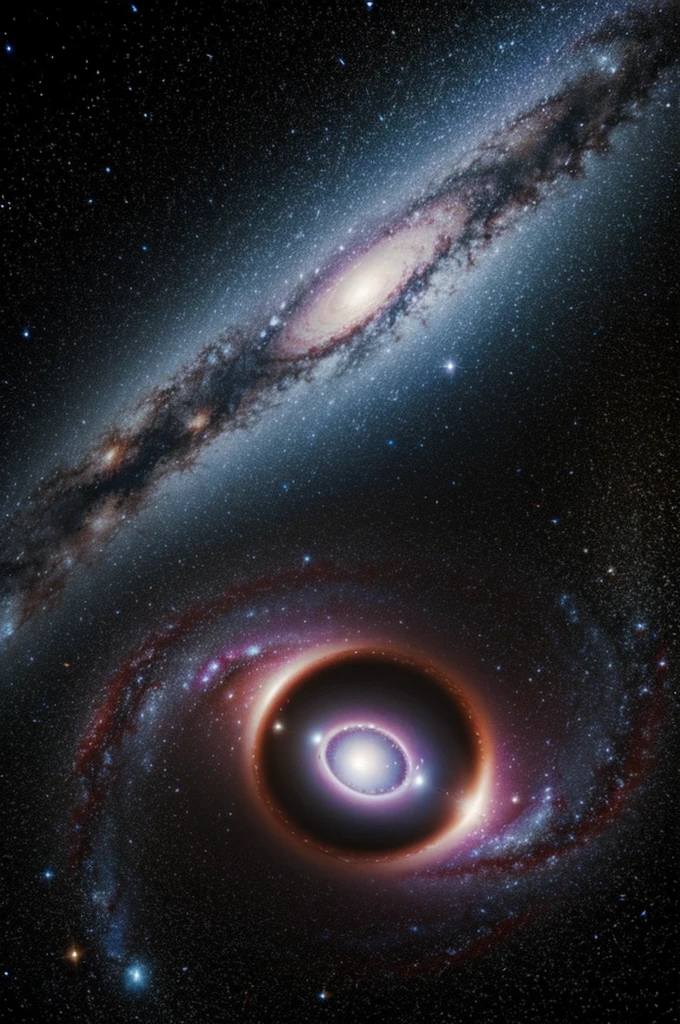 galaxy with strong blackhole