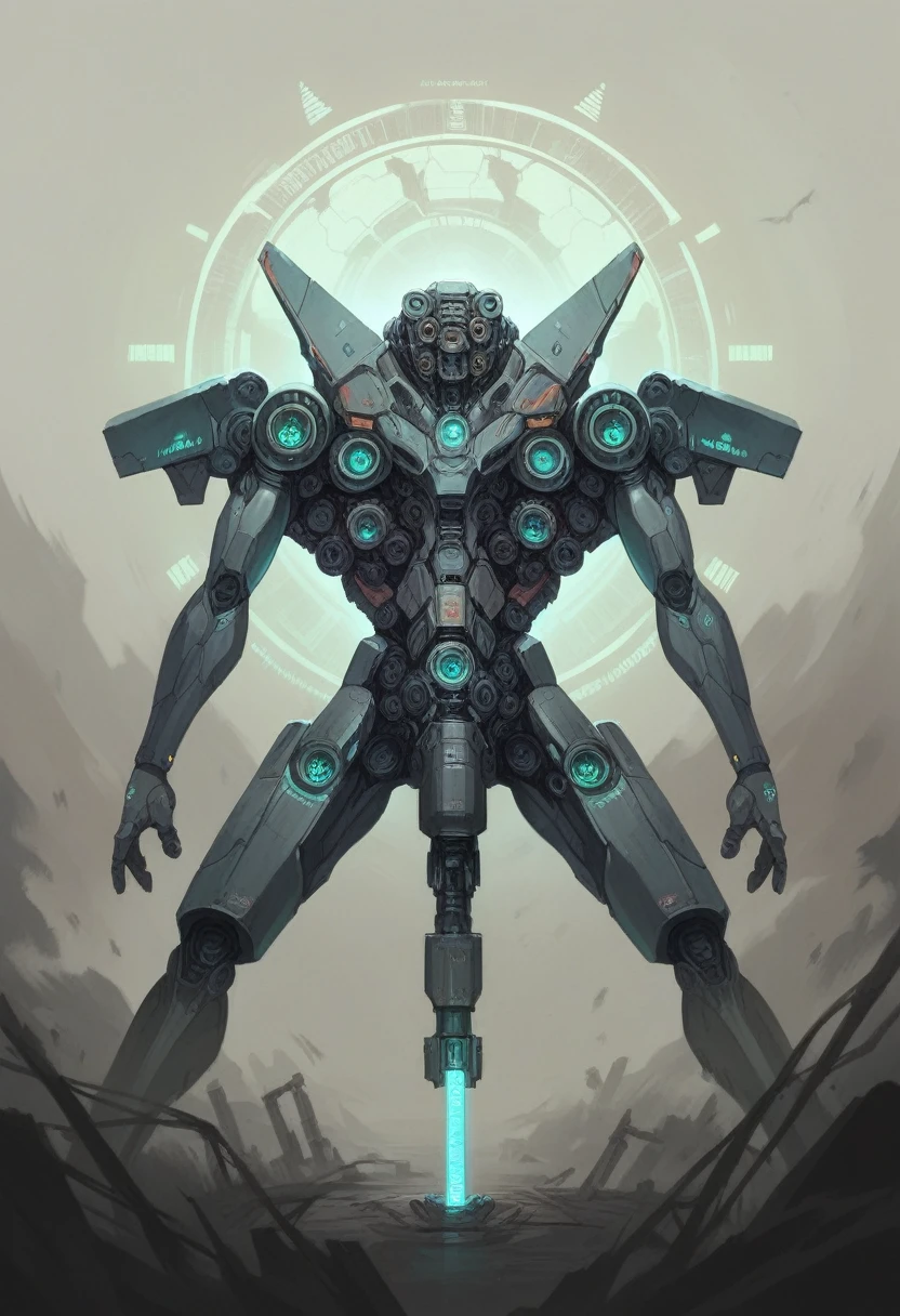 a cyberpunk sci-fi battle axe, detailed mechanical design, intricate gears and machinery, sleek futuristic aesthetic, glowing neon accents, dystopian urban environment, cinematic lighting, high-tech materials, sharp blades, complex patterns, industrial grunge, digital art, 8k, photorealistic, masterpiece