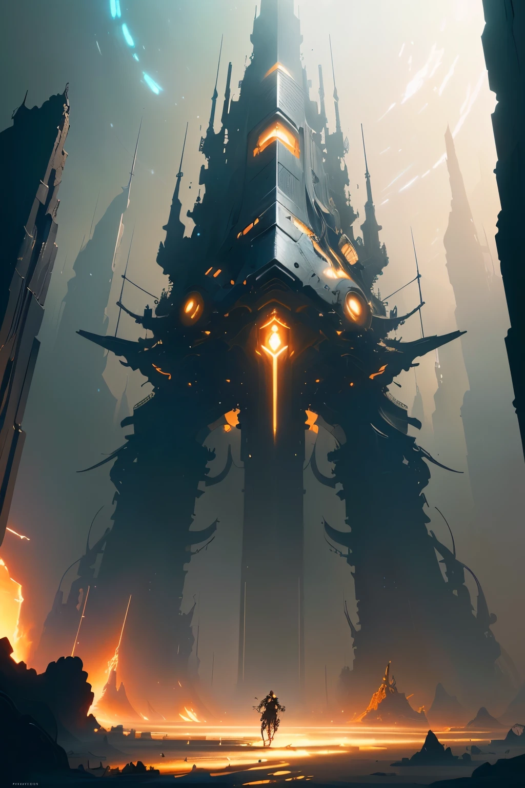 masterpiece, best quality, (extremely detailed CG unity 8k wallpaper), (best quality), (best illustration), (best shadow), absurdres, realistic lighting, (Abyss), beautiful detailed glow, art by PeterMohrBacher,