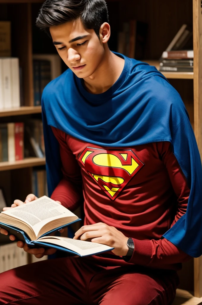 A boy with the superpower to read other people's thoughts
