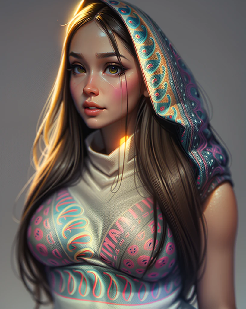 painting of a woman with horns and a white shirt, style of peter mohrbacher, in style of peter mohrbacher, peter mohrbacher style, artgerm julie bell beeple, lois van rossdraws, rossdraws portrait, artgerm and james jean, in the art style of mohrbacher, peter mohrbacher''