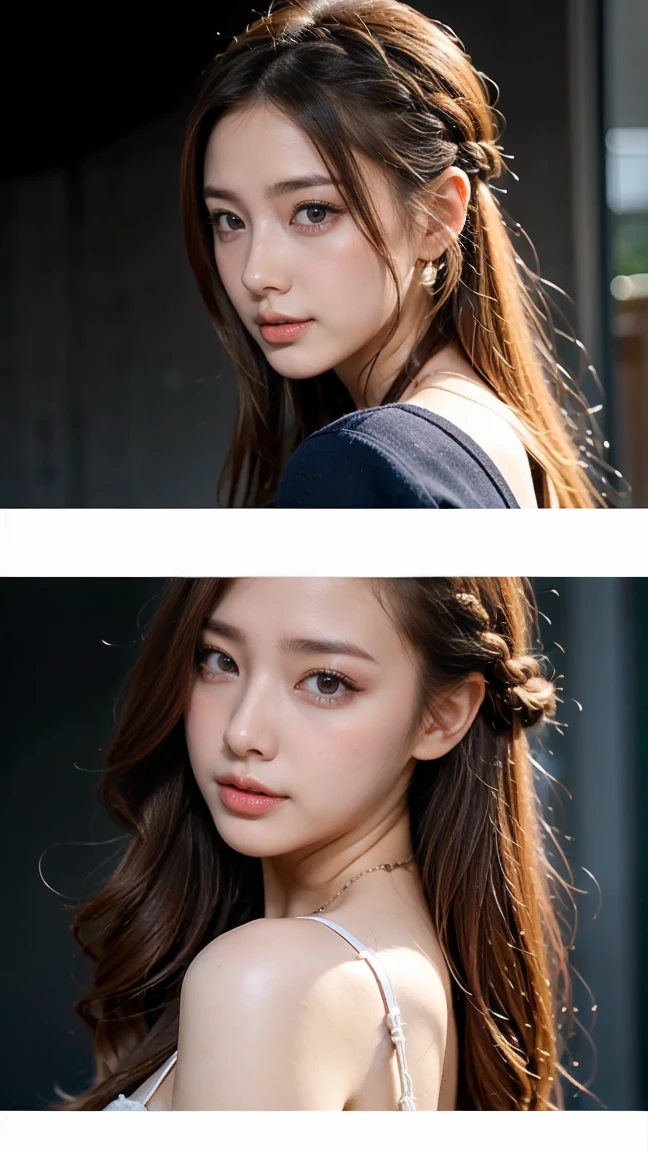 25-year-old Caucasian female、Dark Blonde、blue eyes、Long Hair、Hair set、Her hair is loosely braided、It's about shoulder-length.、smile、Wrist Accessories、A slim but well-proportioned muscular body、smile、Large Breasts、Wearing a dress、Wear a cardigan over a jacquard dress、I'Iはゆったりしたスカートを着ています、smile、tall、Wearing Sandals、I'Iは近くのスーパーで買い物をしています.、Push Cart、No panties、No bra、 (((( M-shaped legs, please look )))), (Show me your legs spread wide: 1.5), Real nipples, real open, Browsing Caution, Dildo in the vagina,solve,