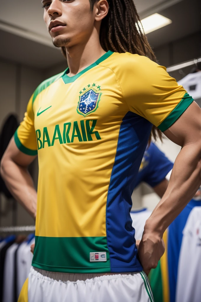 Make a Brazil shirt with the name Biel