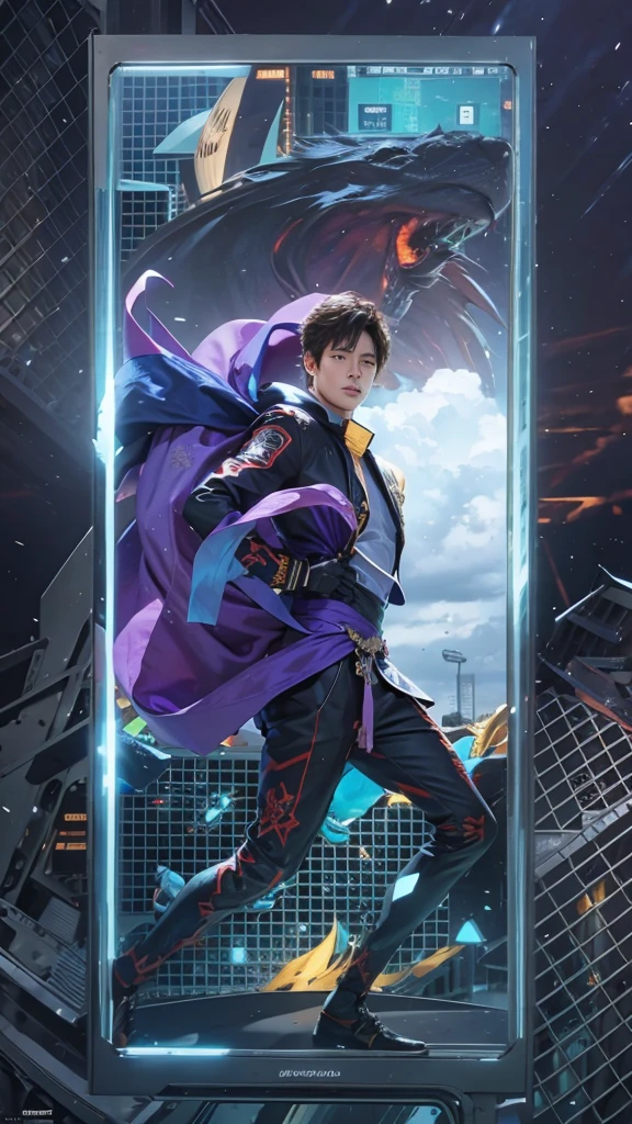 a handsome