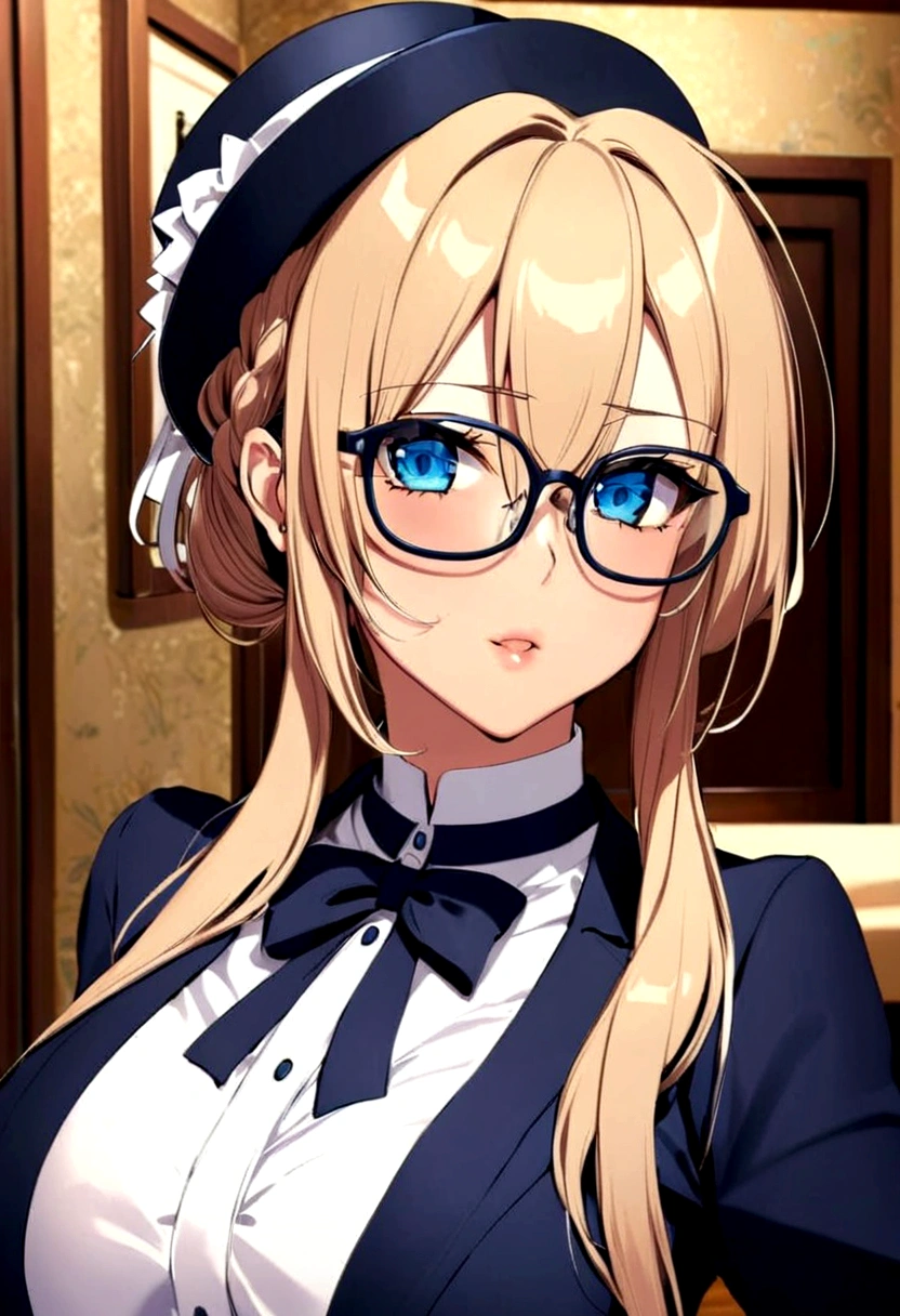 best quality Saber big breasts Butler Glasses