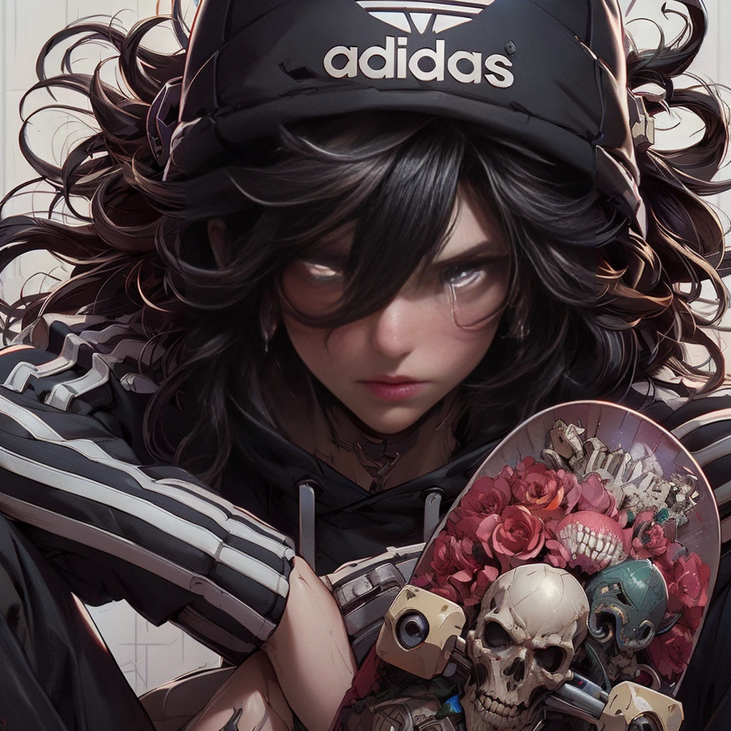 ((Melhor Quoridade)), ((masterpiece)), (specifics:1.4), ..3d, A beautiful cyberpunk female image,cowboy shot,HDR(high dynamic range),Raytrace,nvidia RTX,Super-Resolution,irreal 5,Subsurface scattering、PBR Texture、postprocessed、Anisotropy Filtering、Depth of field、maximum definition and sharpness、multi-layered texture、Albedo and Specular maps、Surface Coloring、Precise simulation of light-material interactions、perfectly proportioned、octan render、Two-colored light、large aperture、Low ISO、White balance、thirds rule、8K BRUT、((simple background))