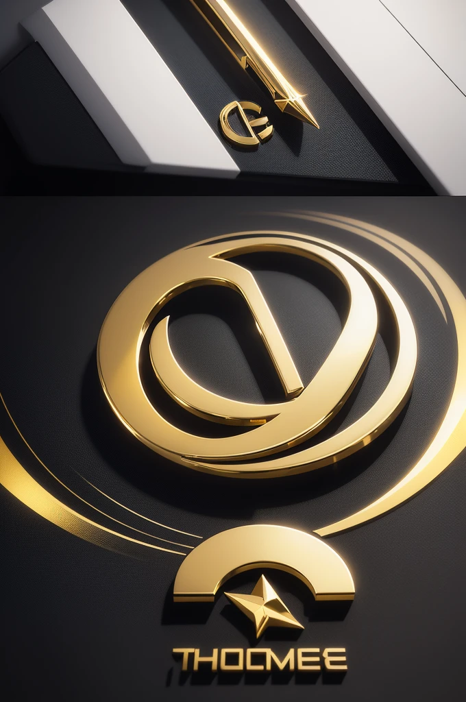 Can you create a advanced and shiny logo with: Thyago Antunes 
