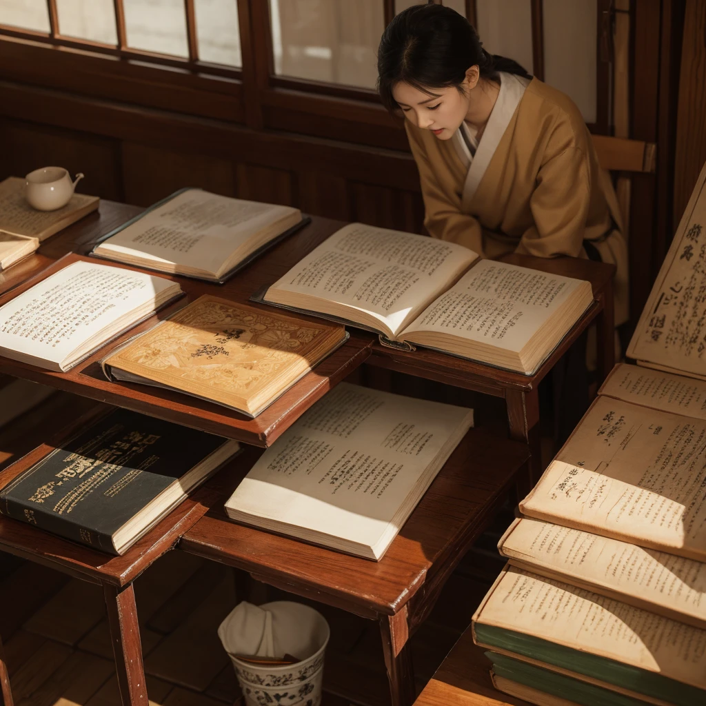 Meishi Used Books，Lanting Ancient Ink，The charm of autumn