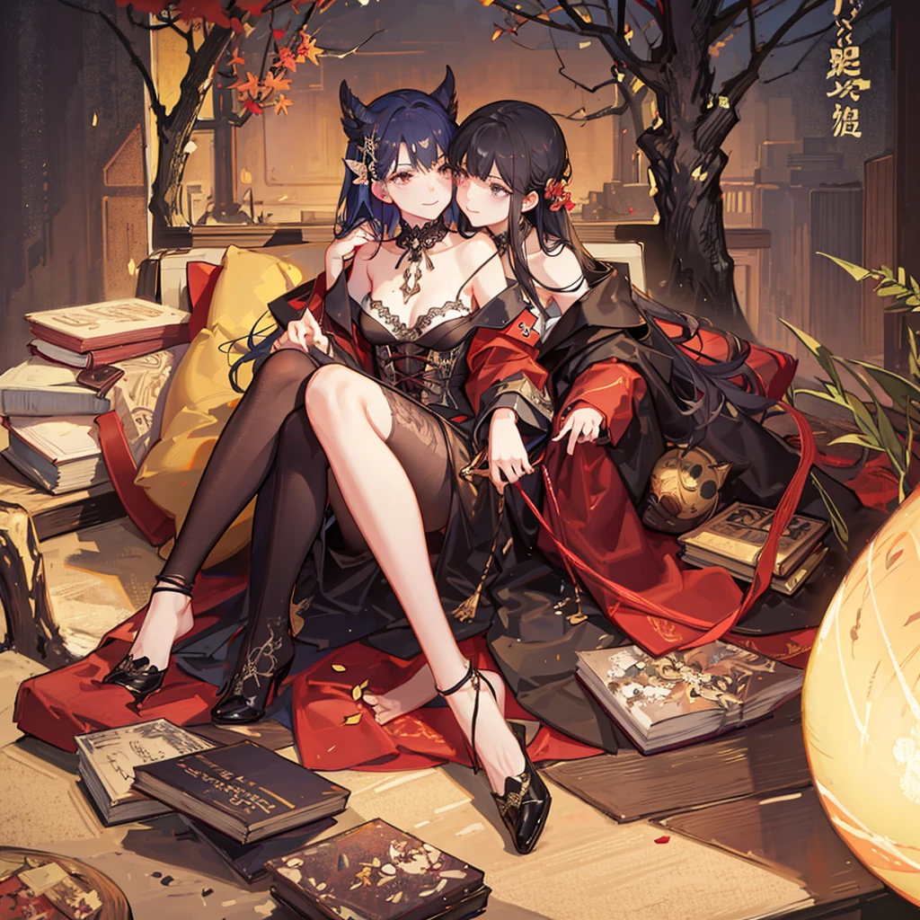 Meishi Used Books,Lanting Ancient Ink,The charm of autumn