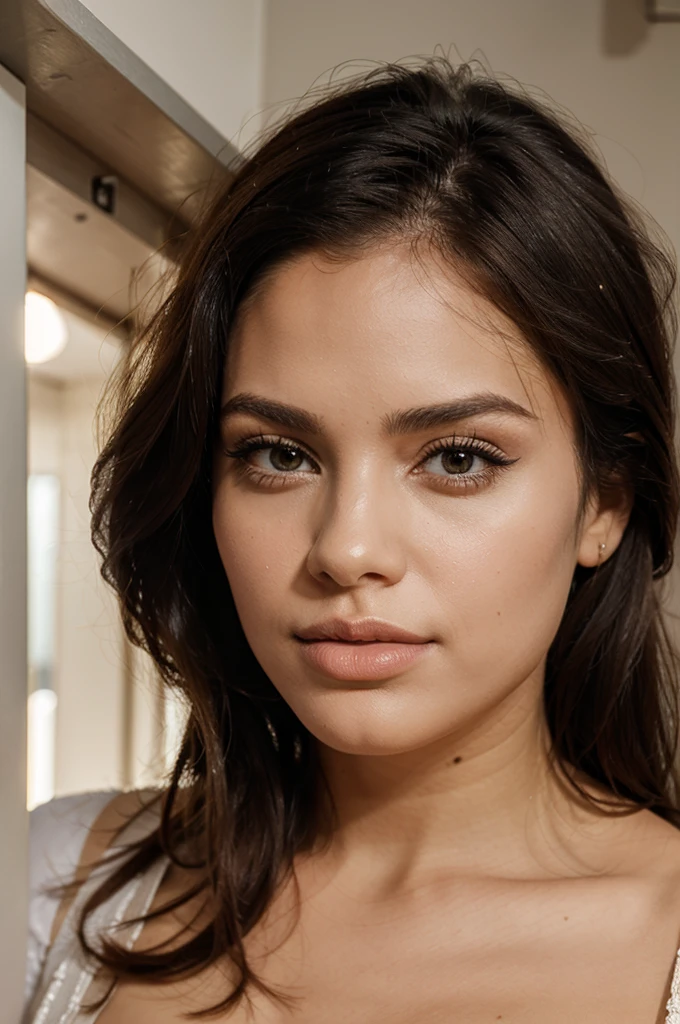 the same woman with bigger lips