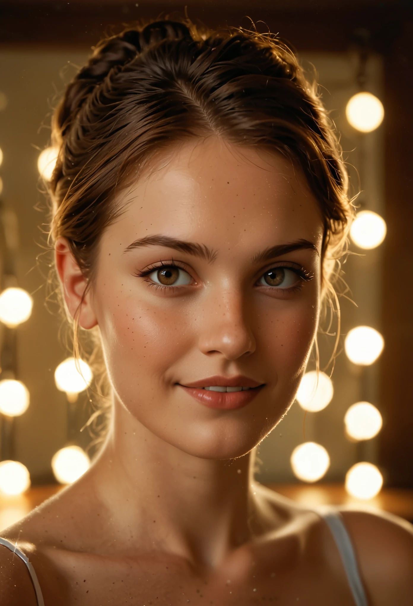 Coralia possesses a striking presence marked by her sharp intellect and quick wit. Her features are defined by expressive eyes that sparkle with curiosity and a ready smile that lights up the room. Her hair, typically worn in a practical yet stylish manner, frames her face with a touch of effortless elegance. Coralia's fashion sense leans towards classic pieces that exude confidence and sophistication, reflecting her composed demeanor.