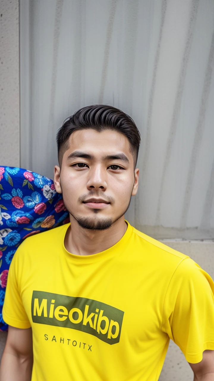 RAW Photography、Portrait photo of a 25-year-old man in a suit、daytime、the city street、(High resolution skin:1.2)、8K UHD、Digital SLR、softlighting、hightquality、film grains、FujifilmXT3