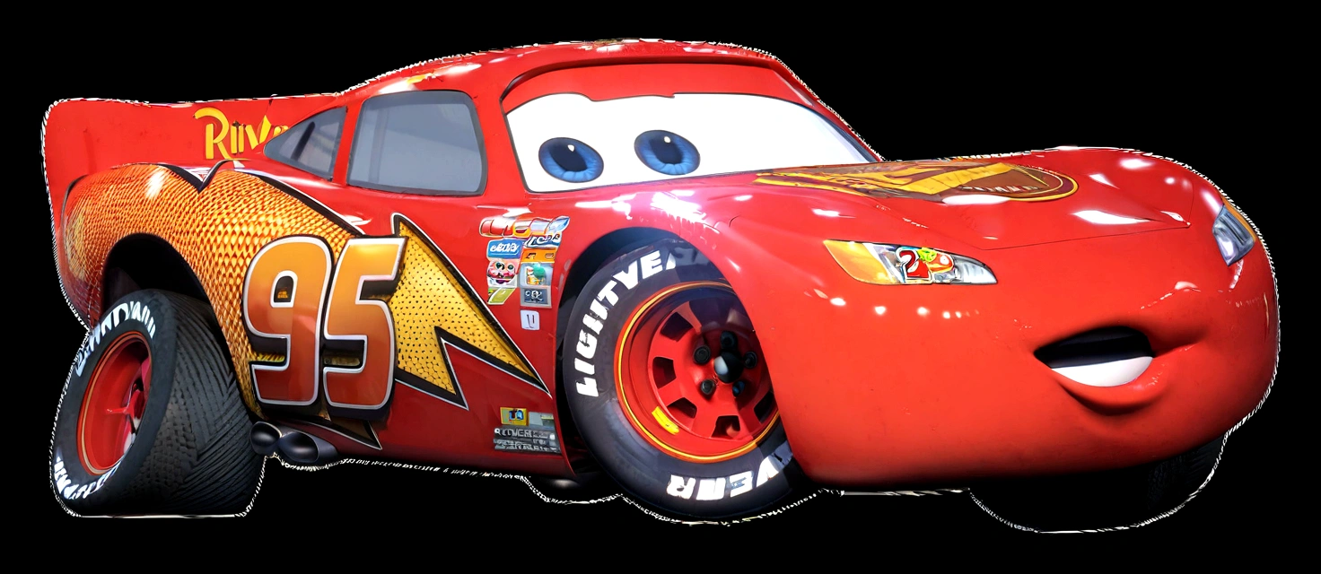 a close up of a cartoon car with a big smile on it, pixar cars movie style, cars pixar movie style, depicted as a pixar character, ideal pixar character, racecar, red car, cars, cars portraits, pixar”, photoreal”, the cars have faces, disney pixar 3d style, race car, as a pixar character, pixar highly detailed