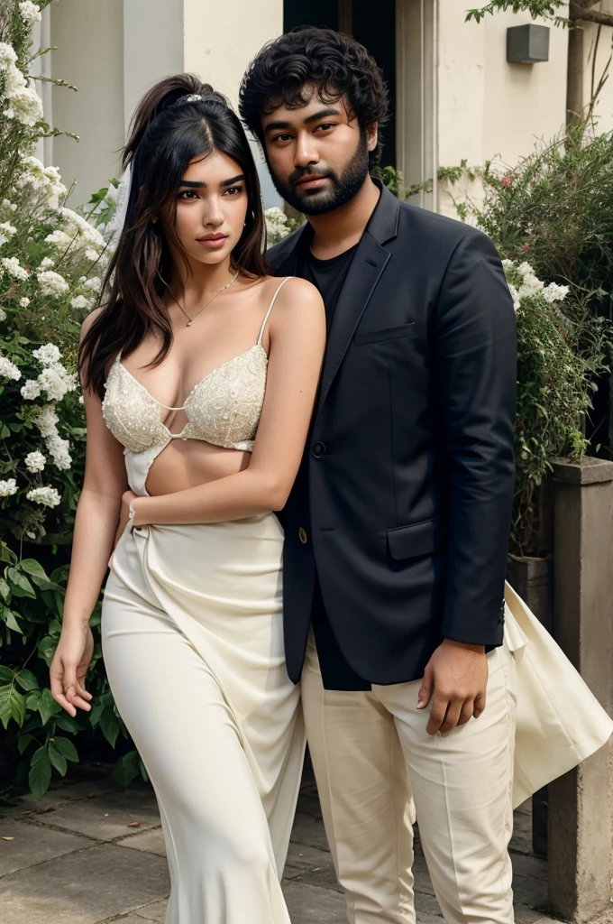 Plus size ananya Pandey in explosive looks with her black boyfriend, romantic posting, in club