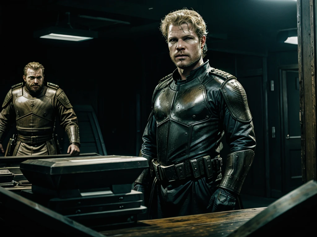 Christopher Egan as Captain David Shepherd ( TV series "Kings " )