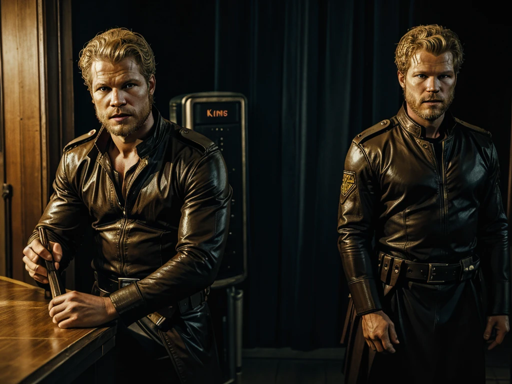 Christopher Egan as Captain David Shepherd ( TV series "Kings " )