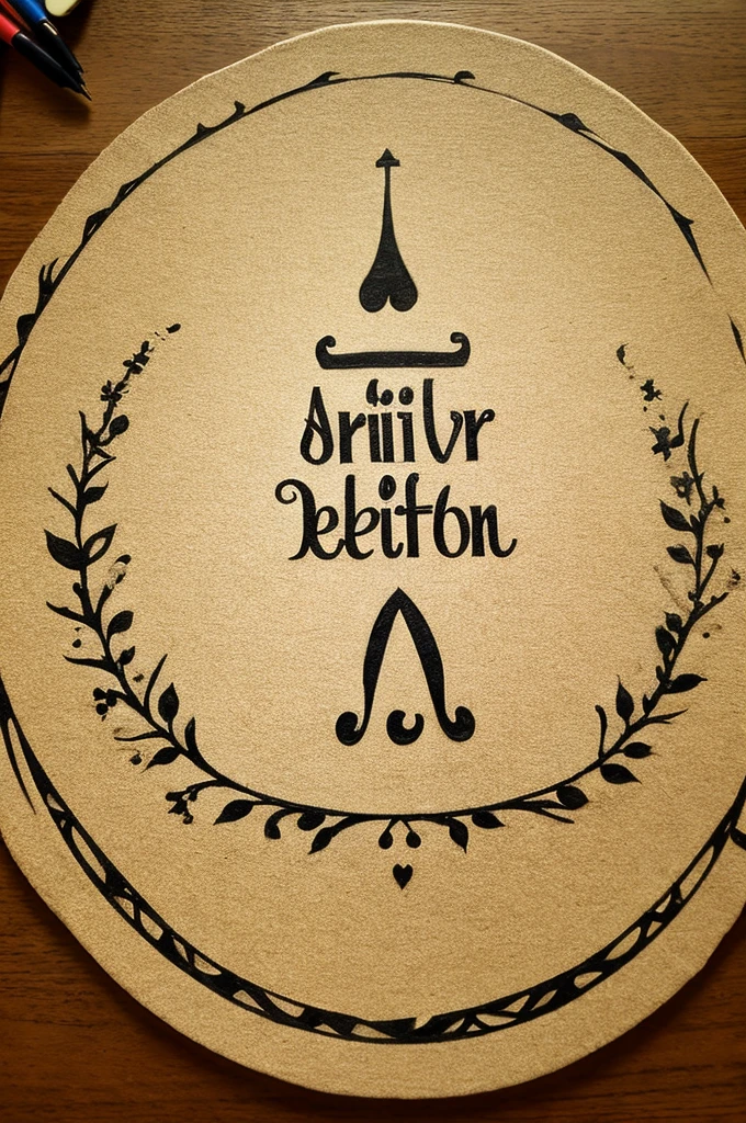 Draw the given text in decorated from "Ariba Firdous "