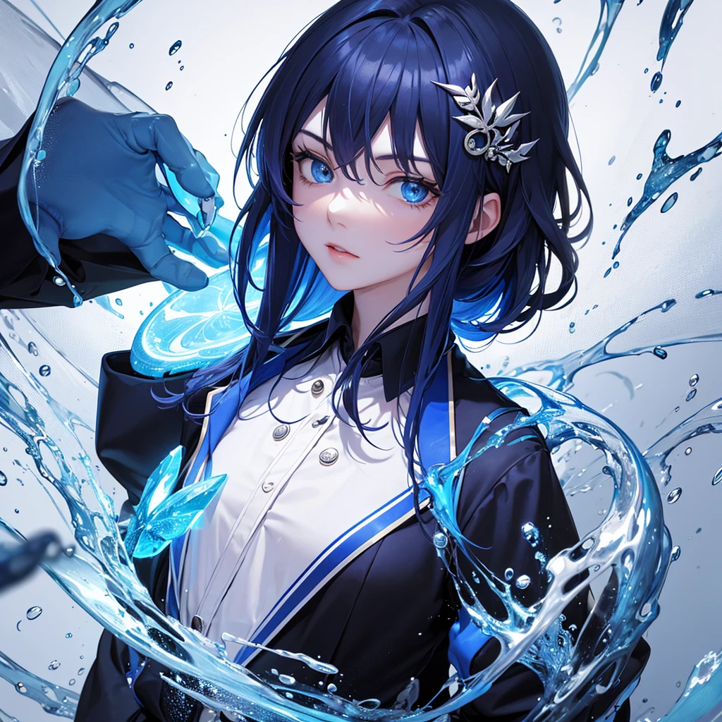 Blue drak image on the coin 