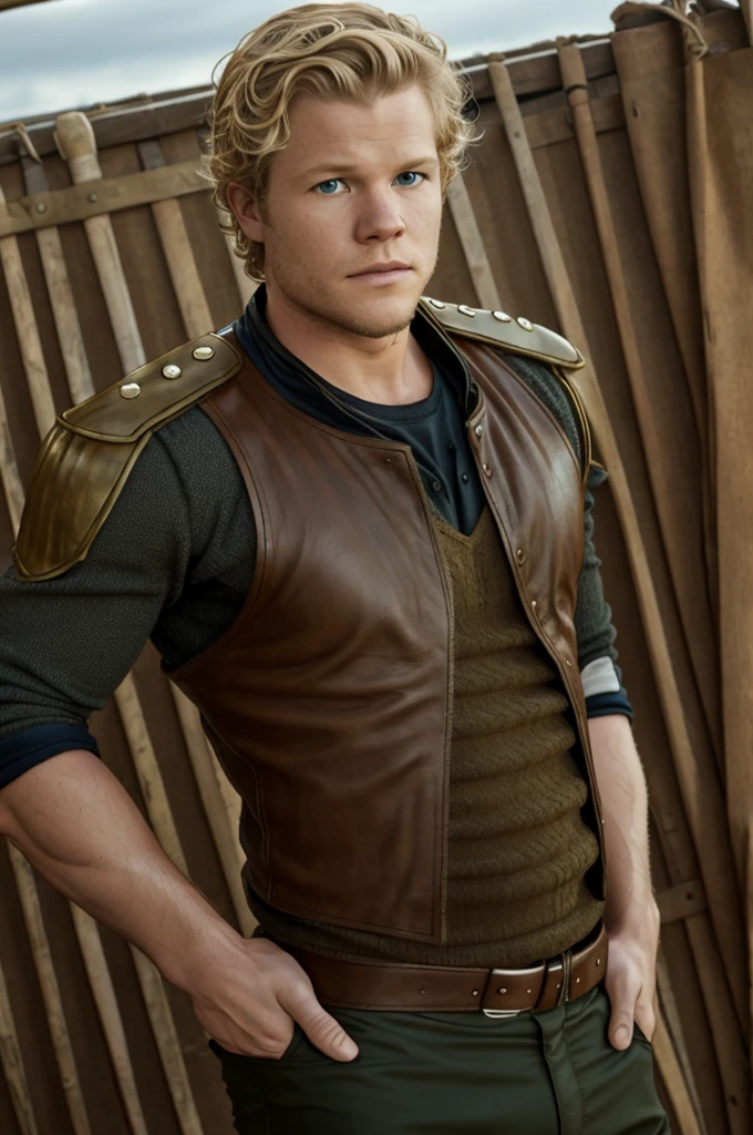 Christopher Egan as Captain David Shepherd ( TV series "Kings " )