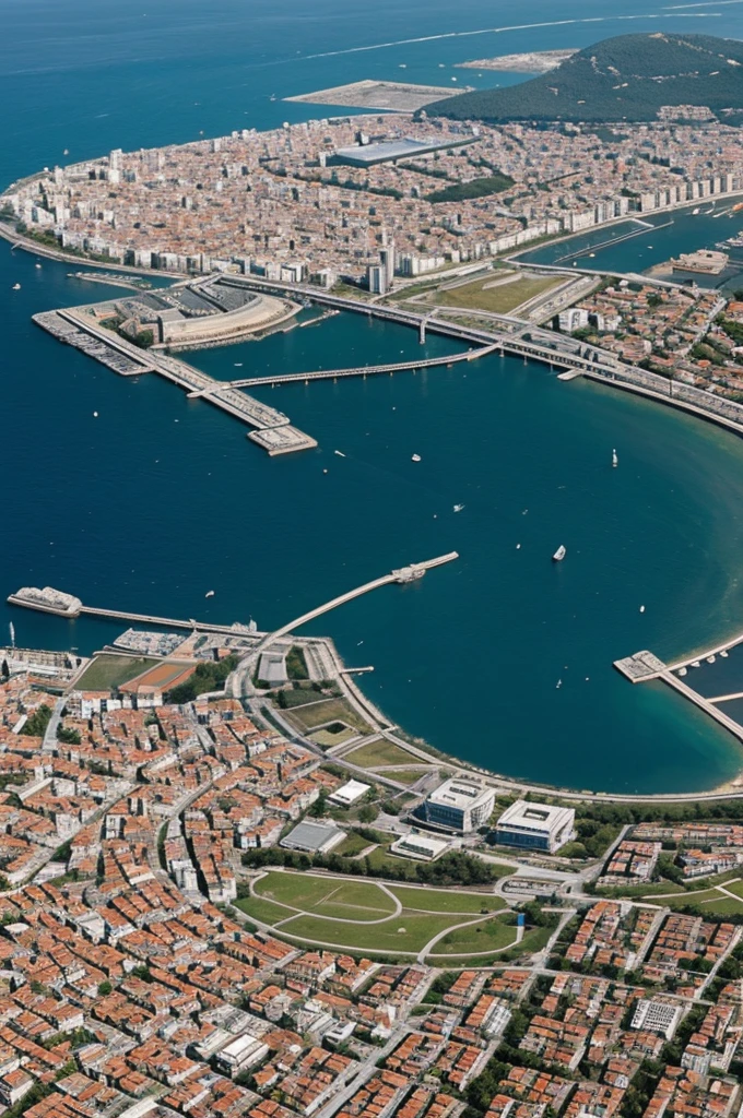 Sophronia is described as a city composed of two halves: one half is a solid and permanent city, while the other half is ephemeral, Detachable and moves from one place to another.