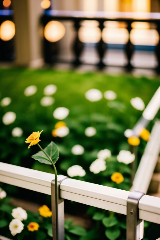 (floor) (flower railing) (Bokeh blur) hd backround