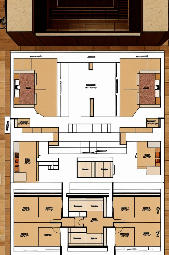 Restaurant floor plan