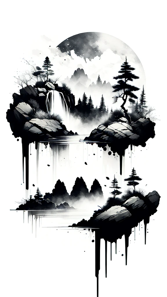 landscape ,background\(black sky,withered flowers all over the ground,a thick red water\), BREAK ,quality\(8k,wallpaper of extremely detailed CG unit, masterpiece,high resolution,top-quality,top-quality real texture skin,hyper realisitic,increase the resolution,RAW photos,best qualtiy,highly detailed,the wallpaper\), moon at the distance