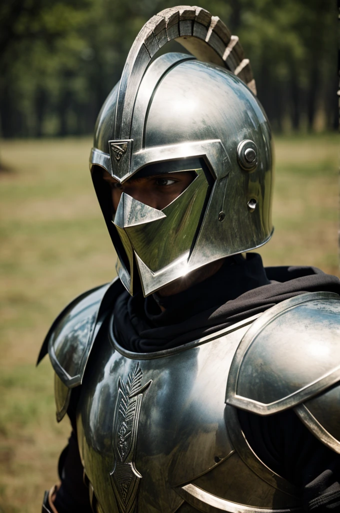 Warrior helmet,spartan, scratch