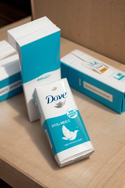 DOVE brand stick packaging