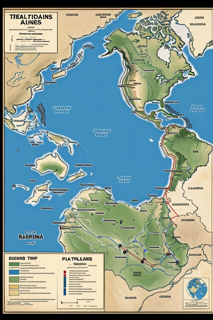 Map showing troops, tanks and planes