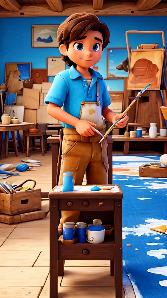 The painter of the world is painting my story