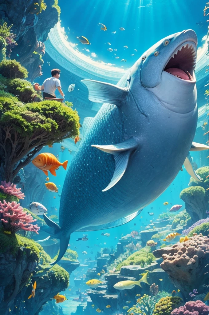 Jonah and the big fish according to the Bible