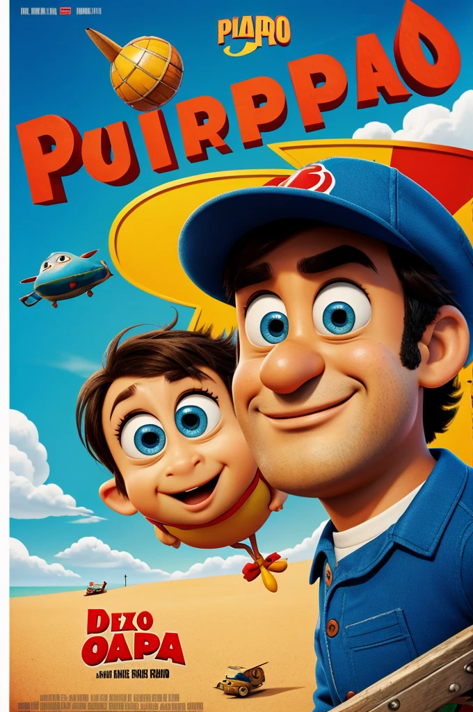 DIEGO CHUPAPIJA MOVIE POSTER pixar style