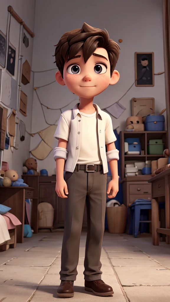 The boy who had a colorless story