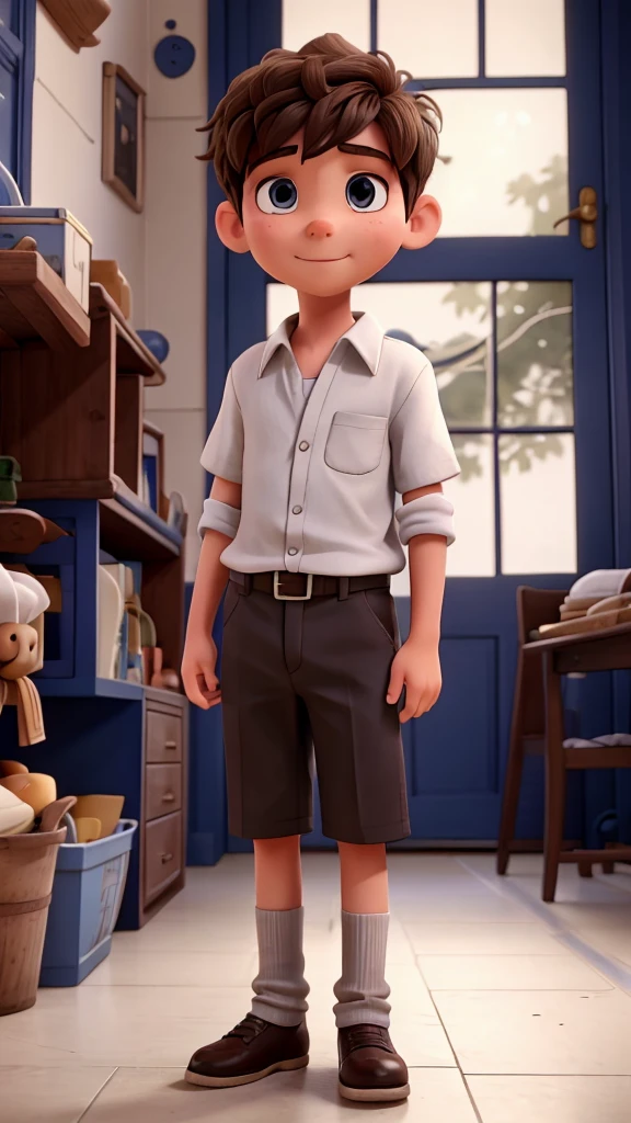 The boy who had a colorless story