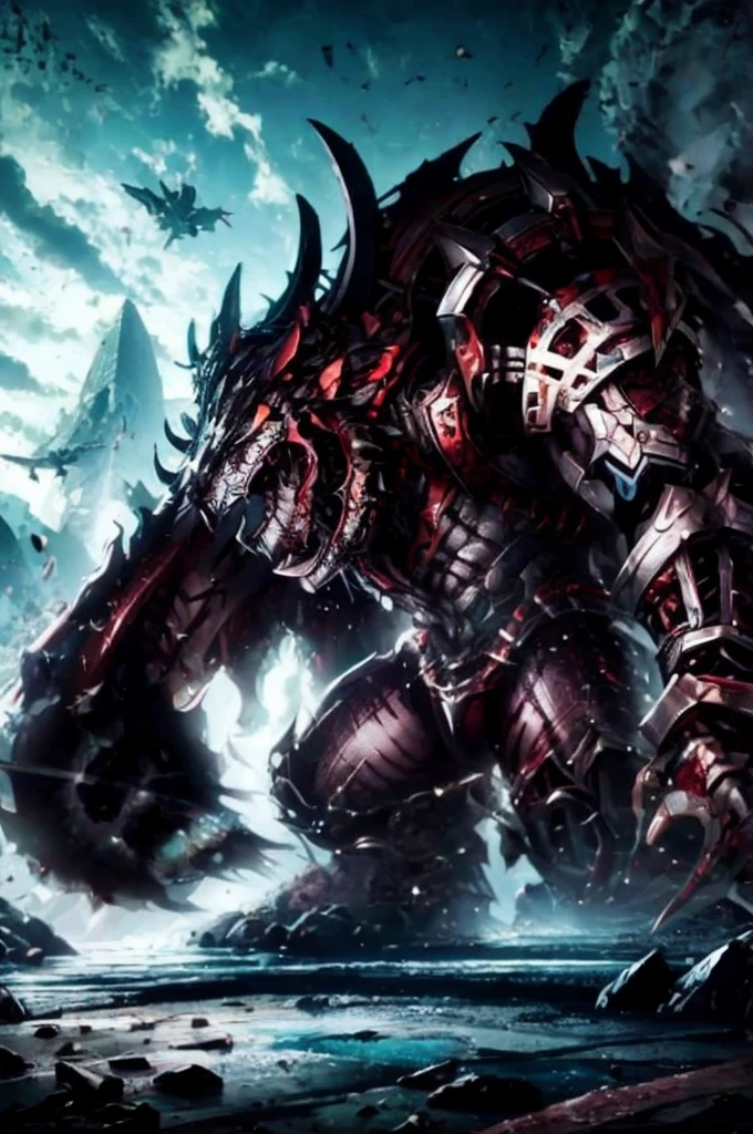 Transform the entire image into tribal