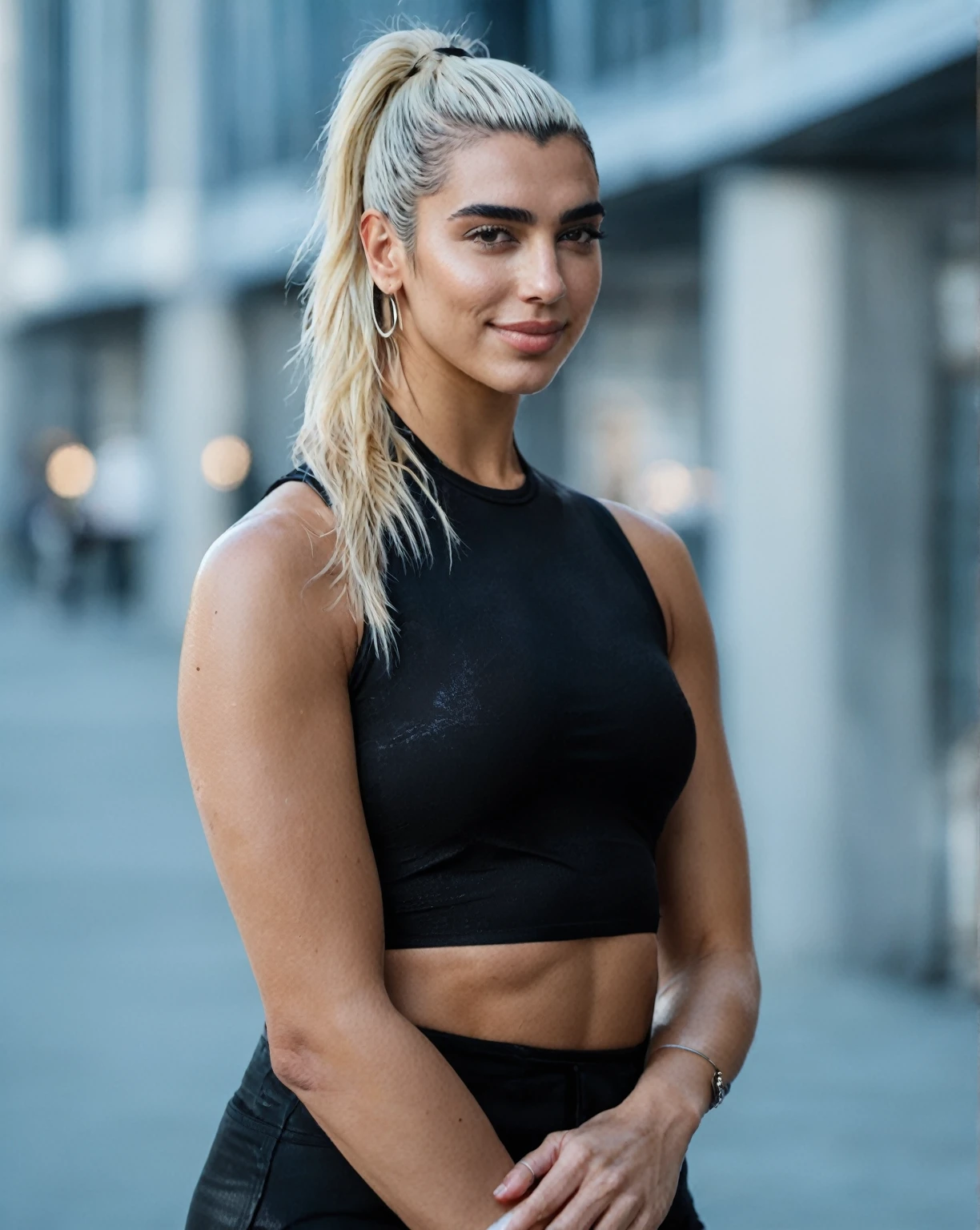  high quality  Erotic portrait  paparazzi photo ,  (gorgeous celebrity , woman, SDXL , lora, smile, smiling , eyebrows raised ,DuaLipa, dua lipa, duxlipa, female, singer, cute, vacation  side background , wet atmospheric , random click, random move photograph  , photorealistic , celebrity , woman ) sunbathing , topless , shiny breast ,shiny sweaty skin , sexualized move, erotic angles, sweaty  flat breas,t celebrity erotic photograph  , fit muscular figure , shiny sweaty skin, hollywood actress , fleshy muscular woman  , ( natural lights, depth of field, detailed face , insanely detailed skin texture, hyper detailed features )