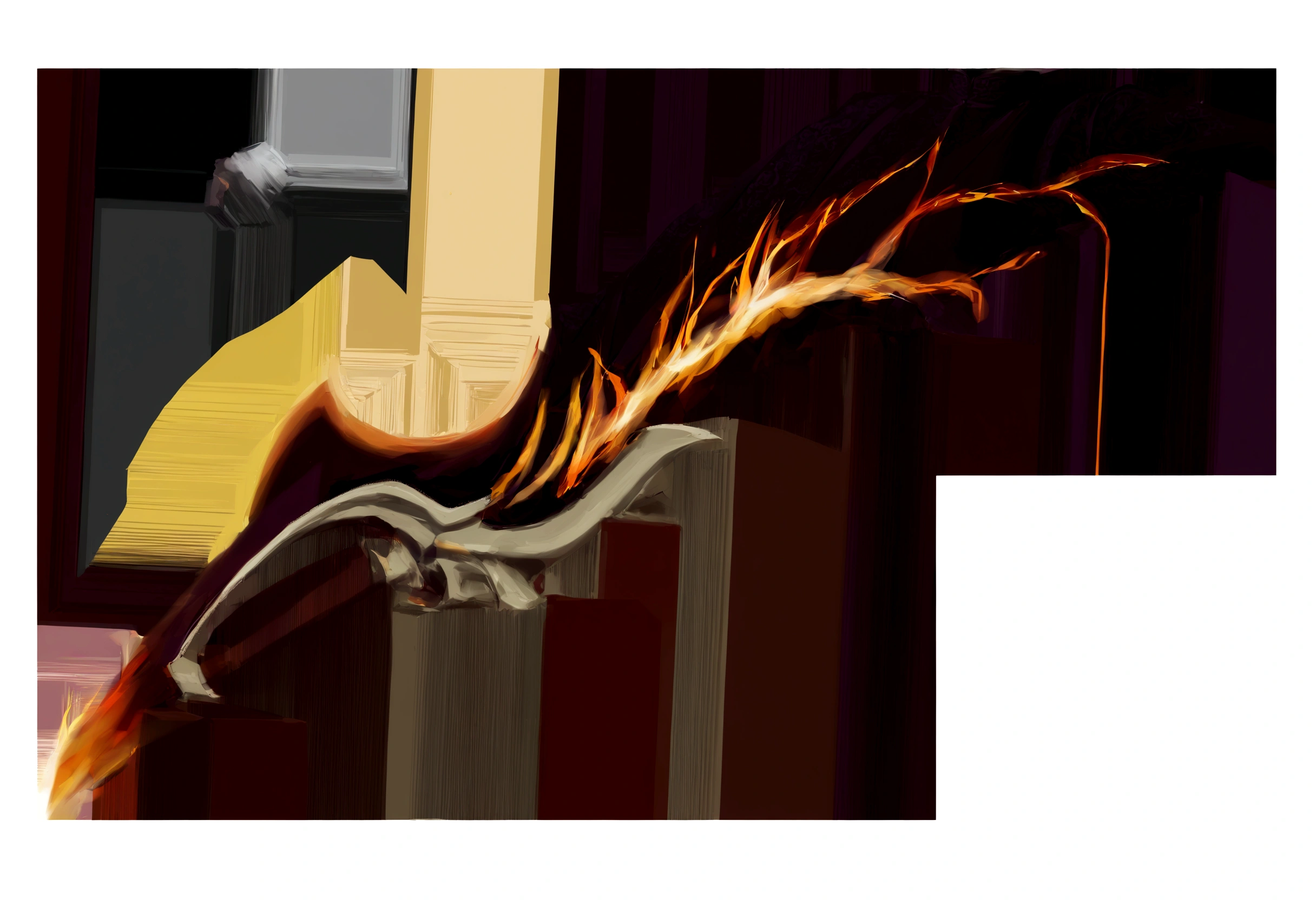 fire sword