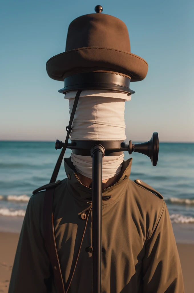 I created an image of a hat with a periscope