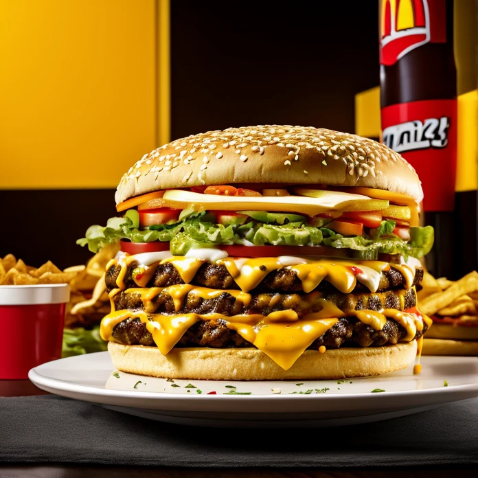 2024: Quattro Nachos Cheese Burger on McDonald