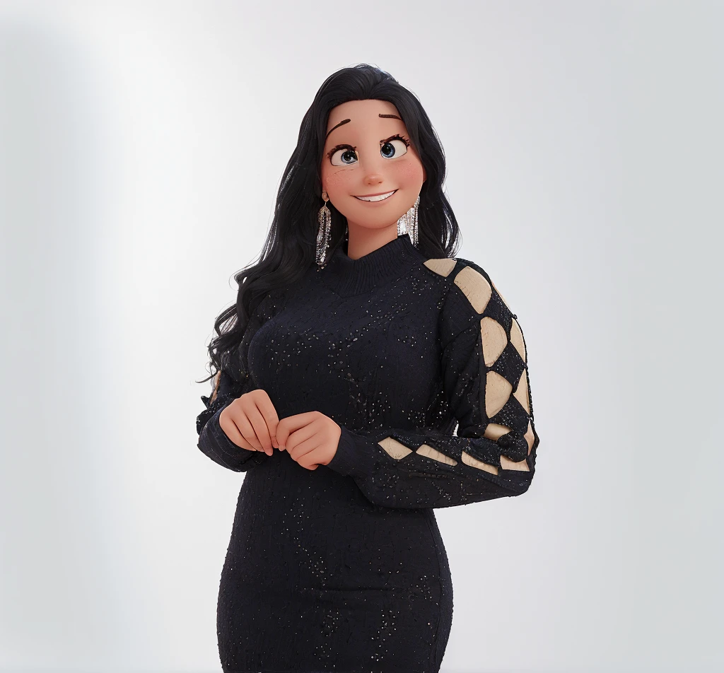 A disney pixar style woman, high qualiy, best qualityer