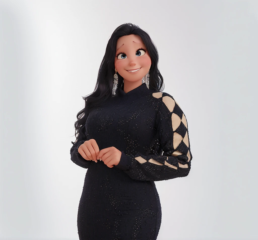 A disney pixar style woman, high qualiy, best qualityer