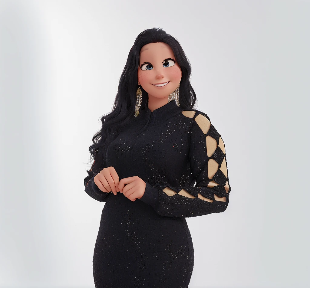 A disney pixar style woman, high qualiy, best qualityer