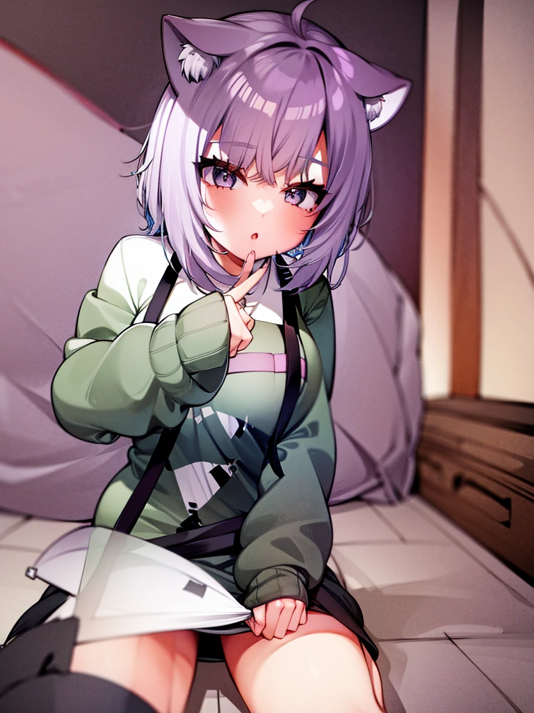 Cat and small porridge