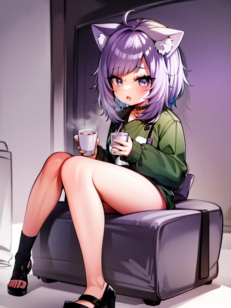 Cat and small porridge