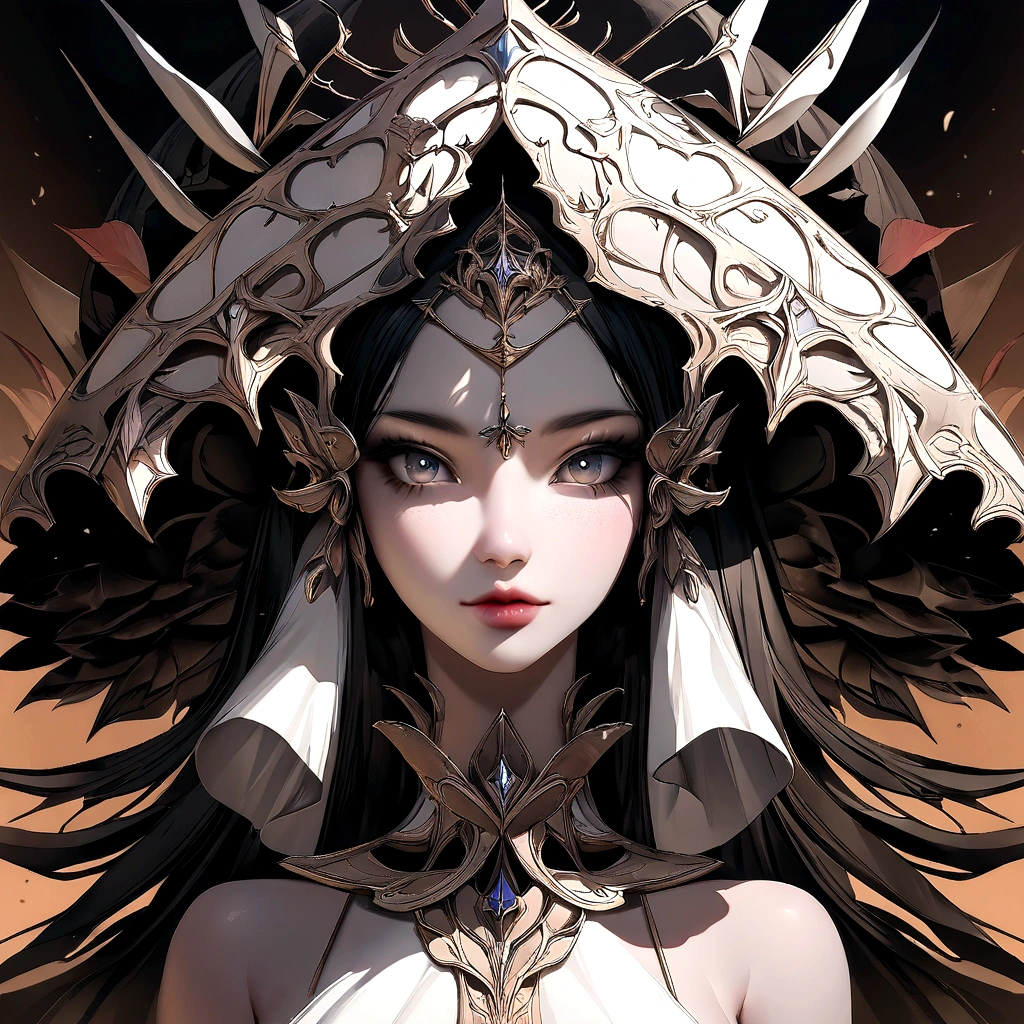White face and white head,ebony woman holding microphone singing,autumn leaves, beautiful fantasy portrait, beautiful fantasy art portrait, Beautiful surreal portrait, fantasy portrait, fantasy art portrait, detailed matte fantasy portrait, Retrato de uma ninfa de fantasia sombria, Ebony Goddess, beautiful digital art, beautiful digital art,Black dream background surreal beautiful young woman, Fantasy art Behance,cinematic light and shadow,k hd
