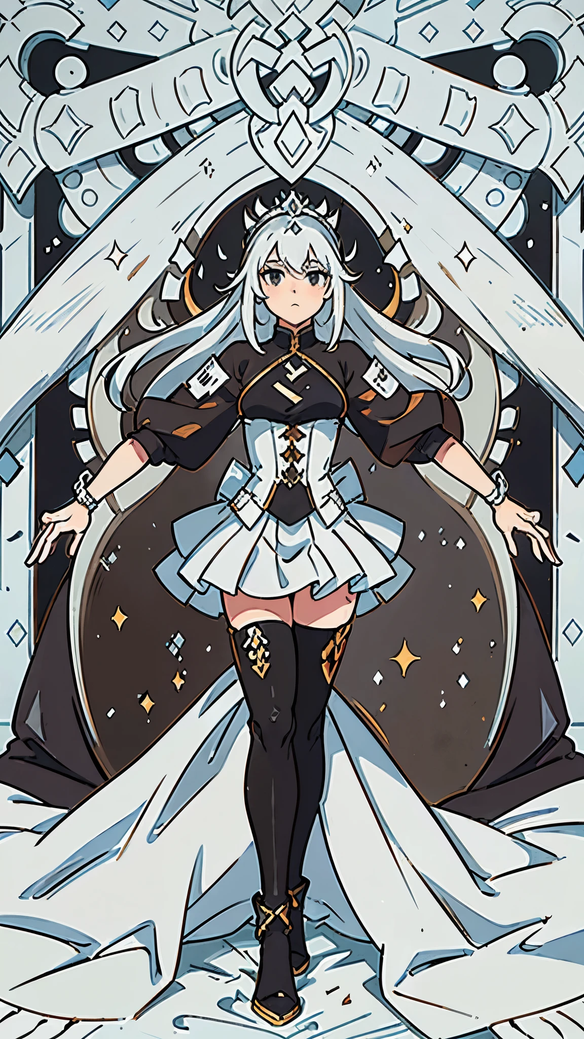 a woman with long hair and a sword, detailed anime art, Detailed art from the main anime, intricate manga drawing, the Queen of Blades, hyper detailed manga drawing, high detailed official artwork, stunning manga art style, trends on artstation pixiv, detailed anime artwork, Queen of Blades, clean detailed anime art, black and white manga style