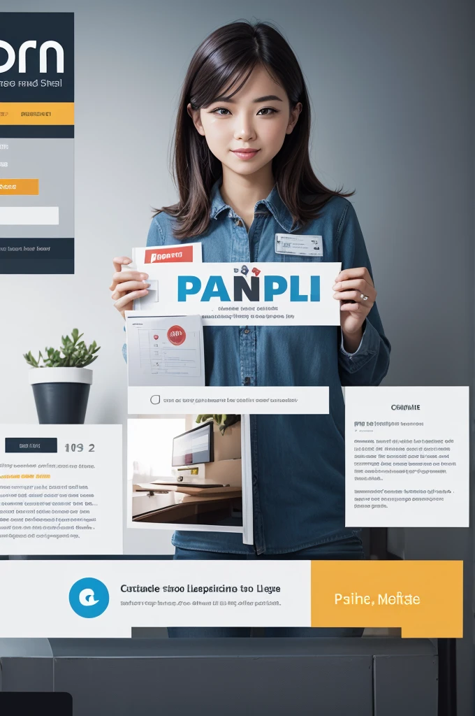 Create a logo that indicates publisher